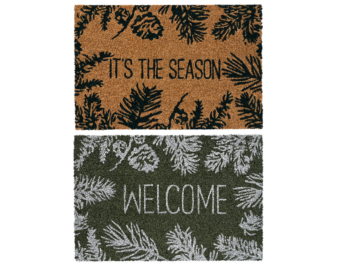 Zerbino natalizio, 1 pezzo, 2 colorazioni Lun.60cm Lar.40cm Alt.1.5cm Kaemingk Zerbino natalizio, 1 pezzo, 2 colorazioni Lun.60cm Lar.40cm Alt.1.5cm Kaemingk